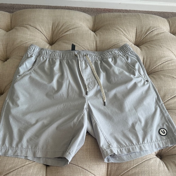 Vuori Other - Vuori Silver Gray Men's Athletic Shorts